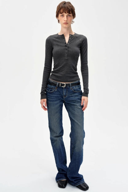 Slimming Simple Solid Color Shirt