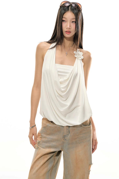 Camellia Swing Top Pants Set-Up