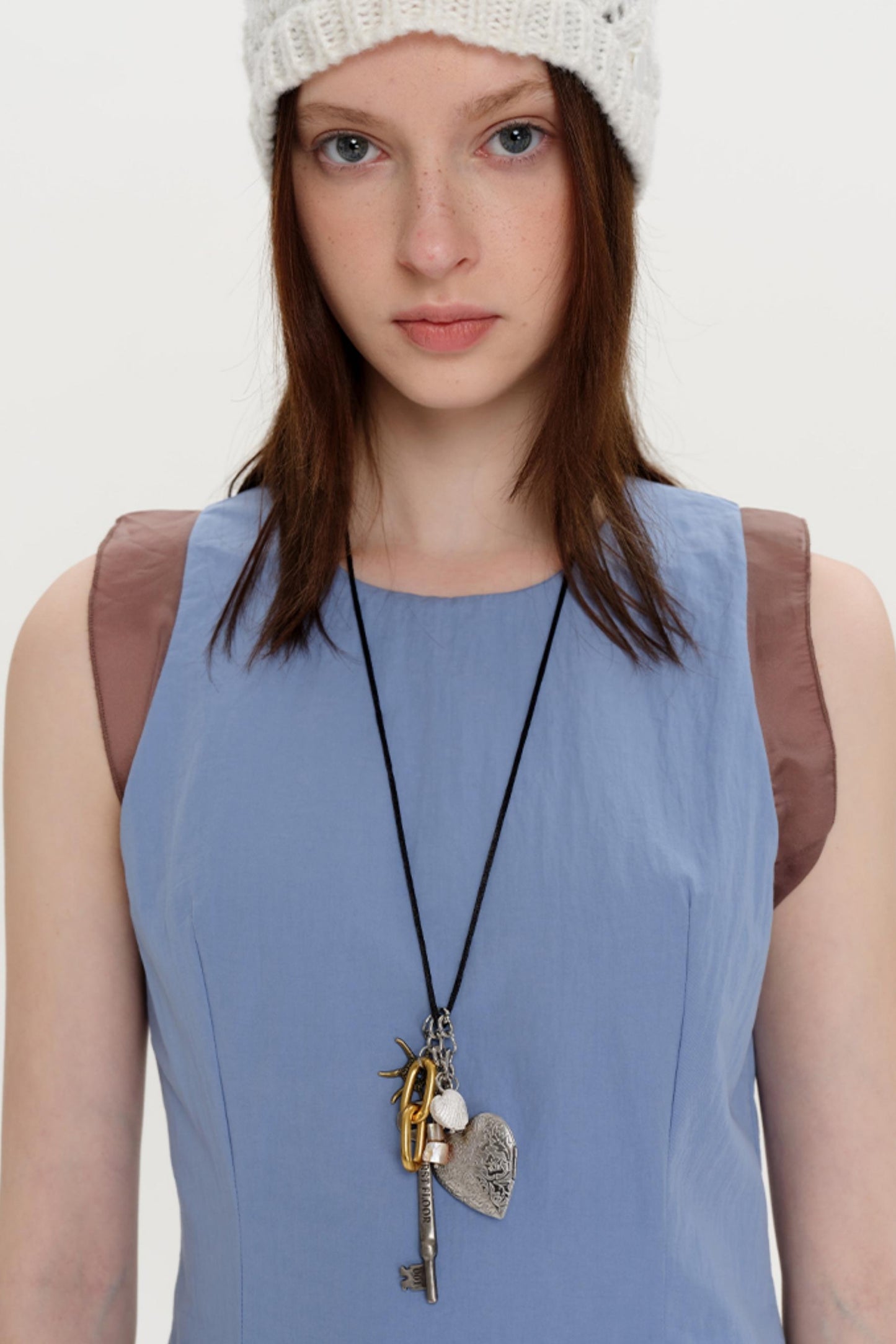 Roman Colorblock Yarn Dress