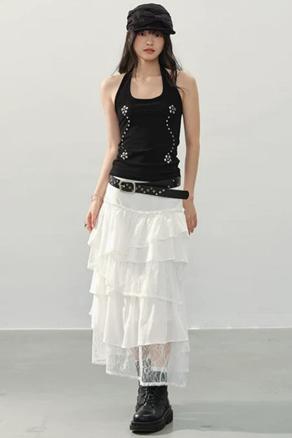 Jupe en dentelle Snow Rebel