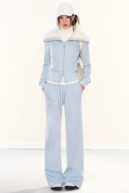 Cable Knit Retro Baseball Cap