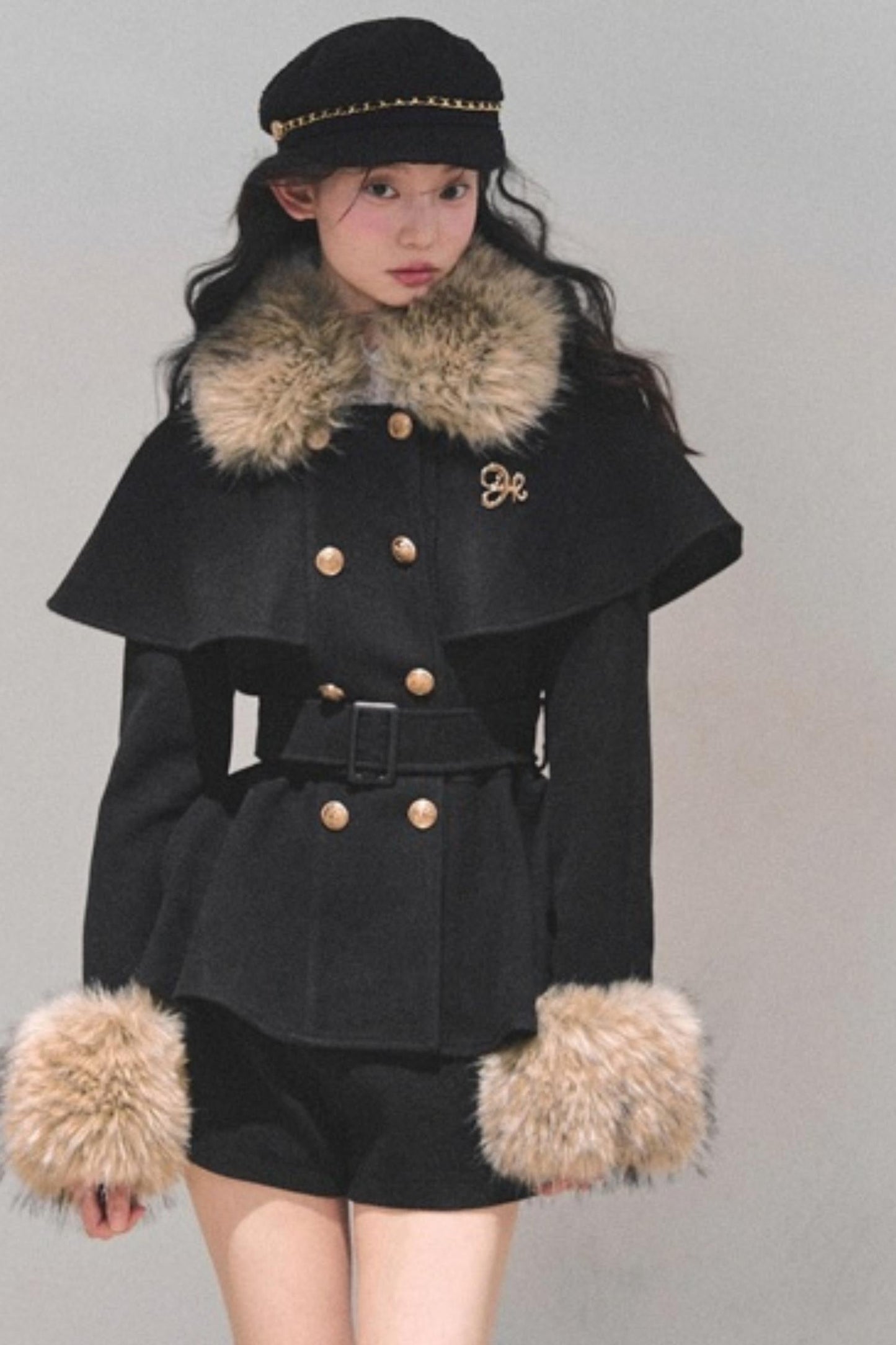 Winter Coat and Skirt Set-Up
