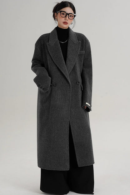 Elegant Long Wool Coat