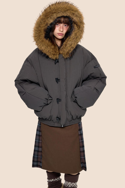 Vintage Cargo Down Jacket