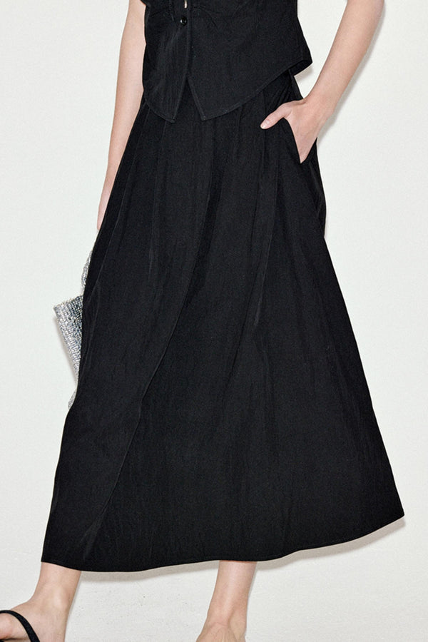 French Bud Sleeve Skirt Set-Up