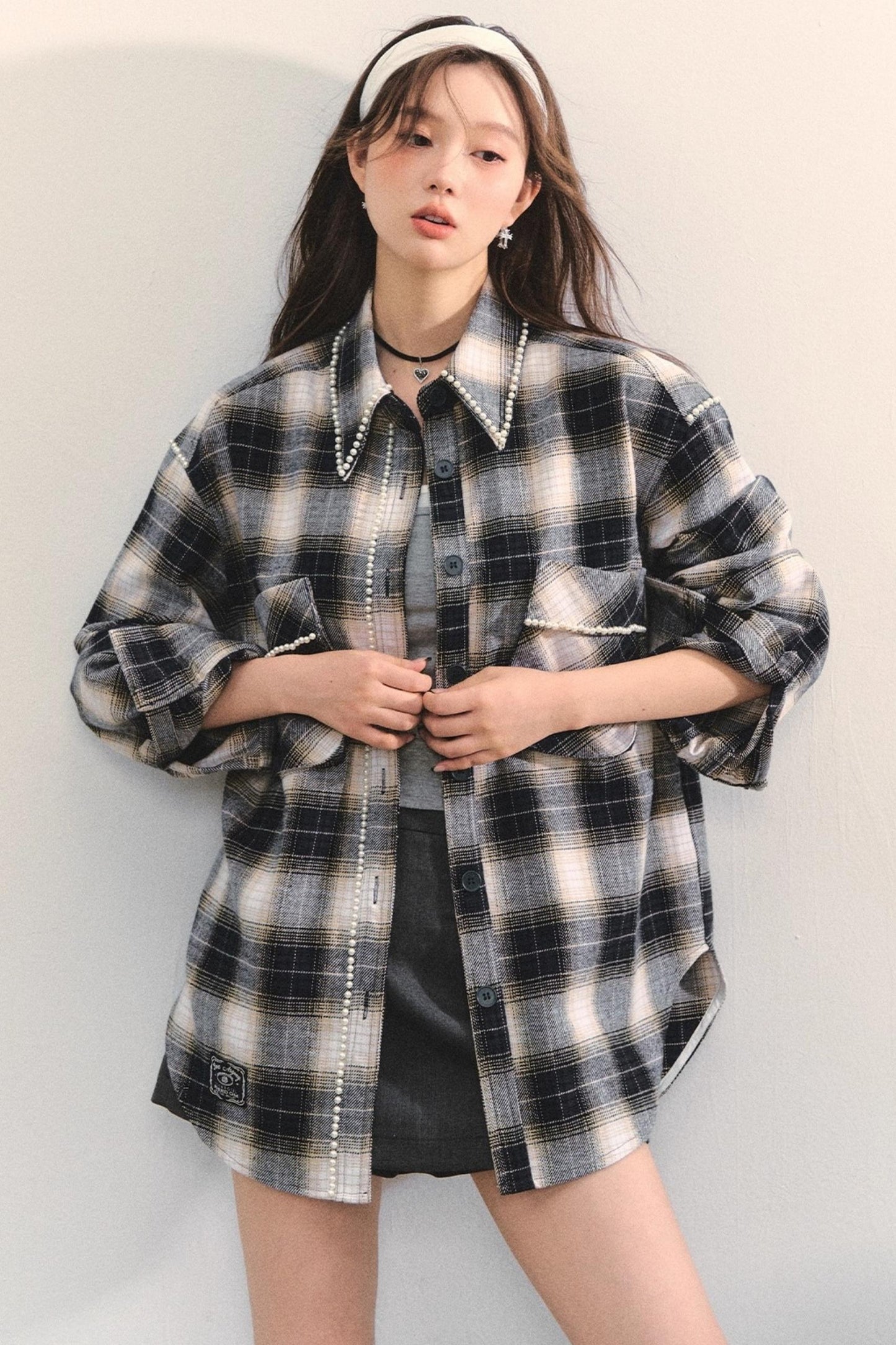 Pearl Plaid Shirt