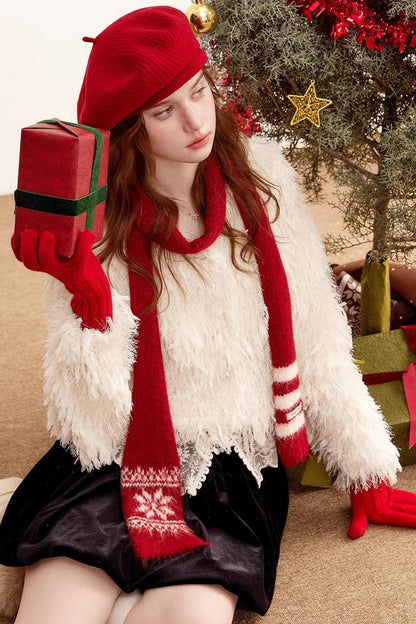 Lace Patchwork Fringe Jacket