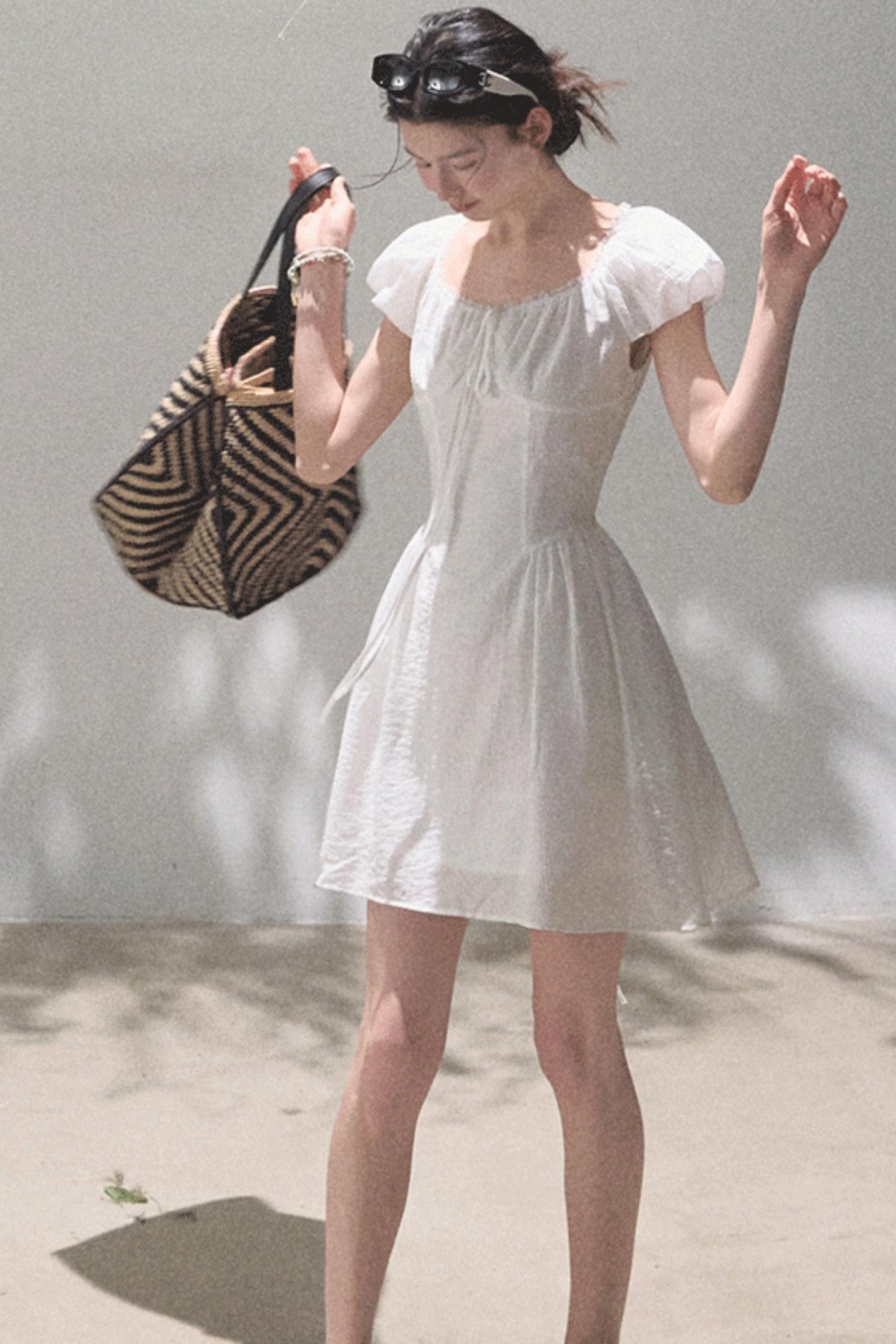 Radiant Cotton Dress