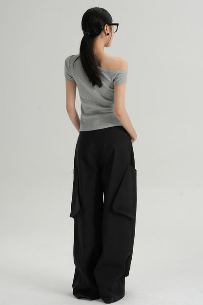 Chic Buttoned T-Shirt