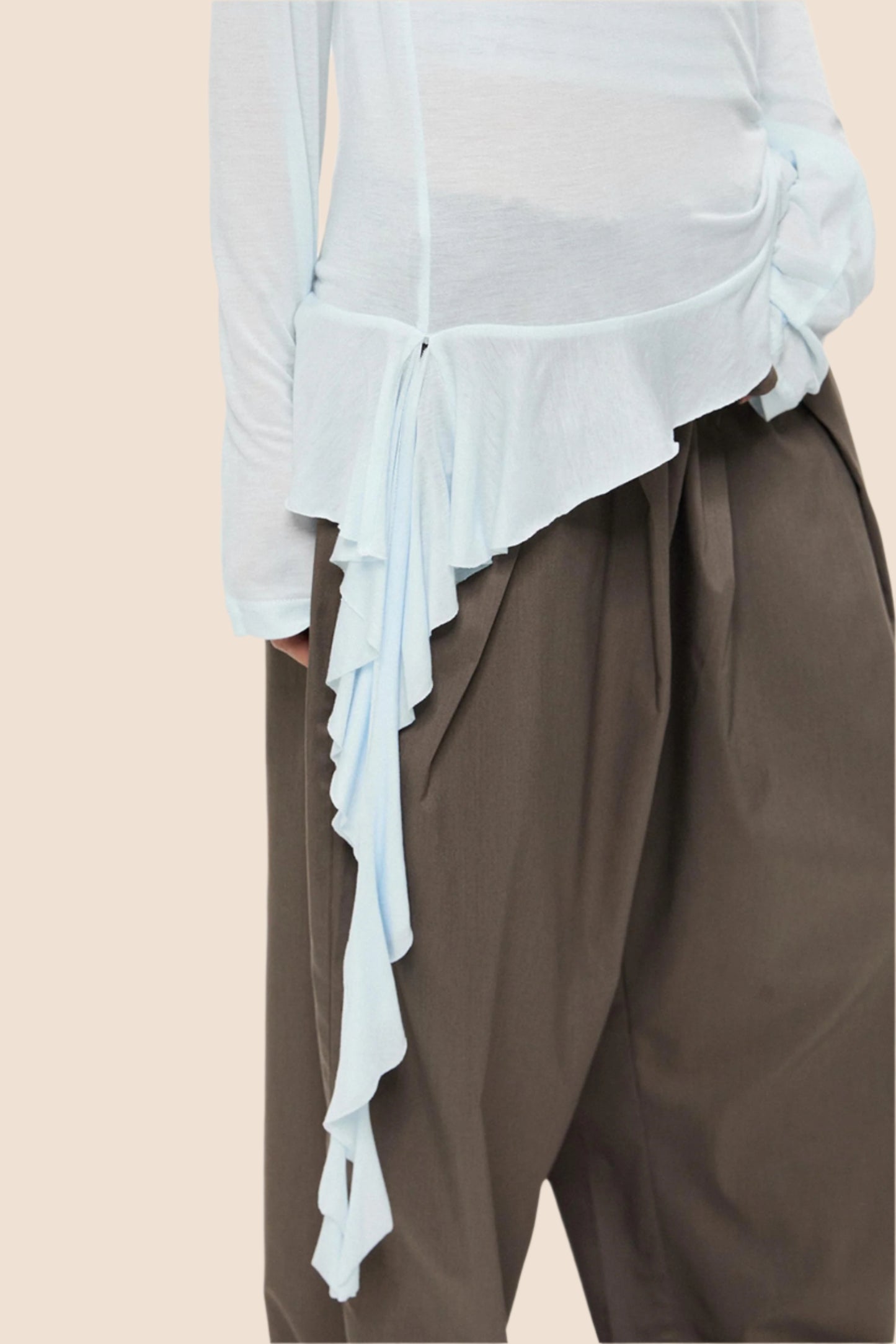 Sheer Summer Smock Top