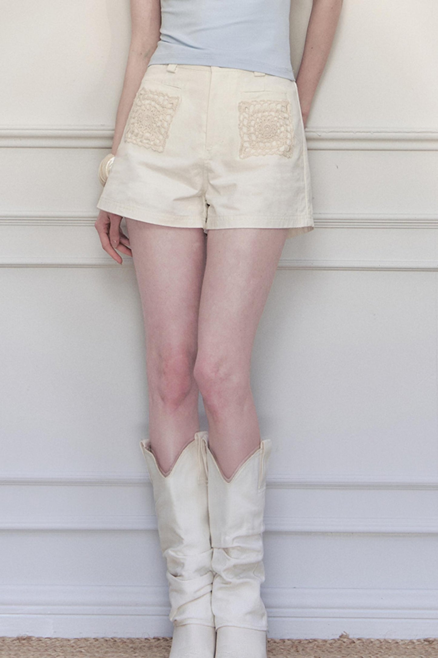 Yuan High-Waist Chic Shorts