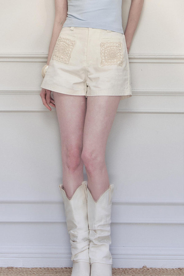Yuan High-Waist Chic Shorts