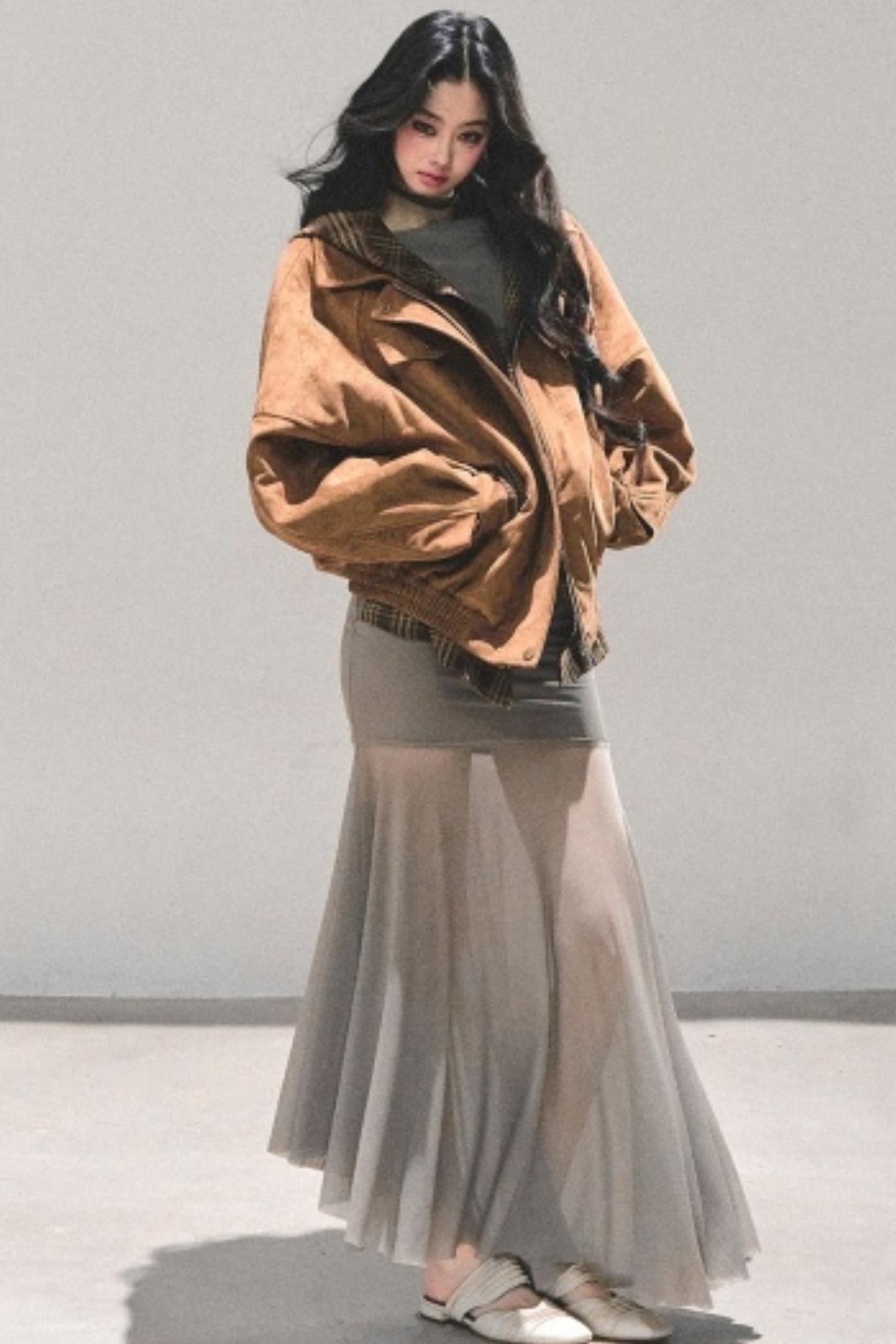 Slim-Fit Autumn Dress