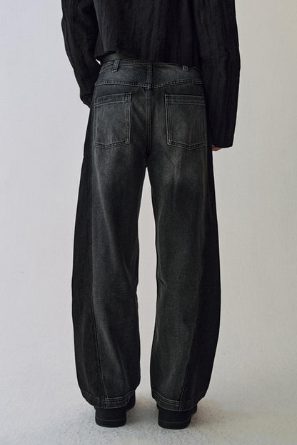 Whispers Gray Washed Jeans Pants