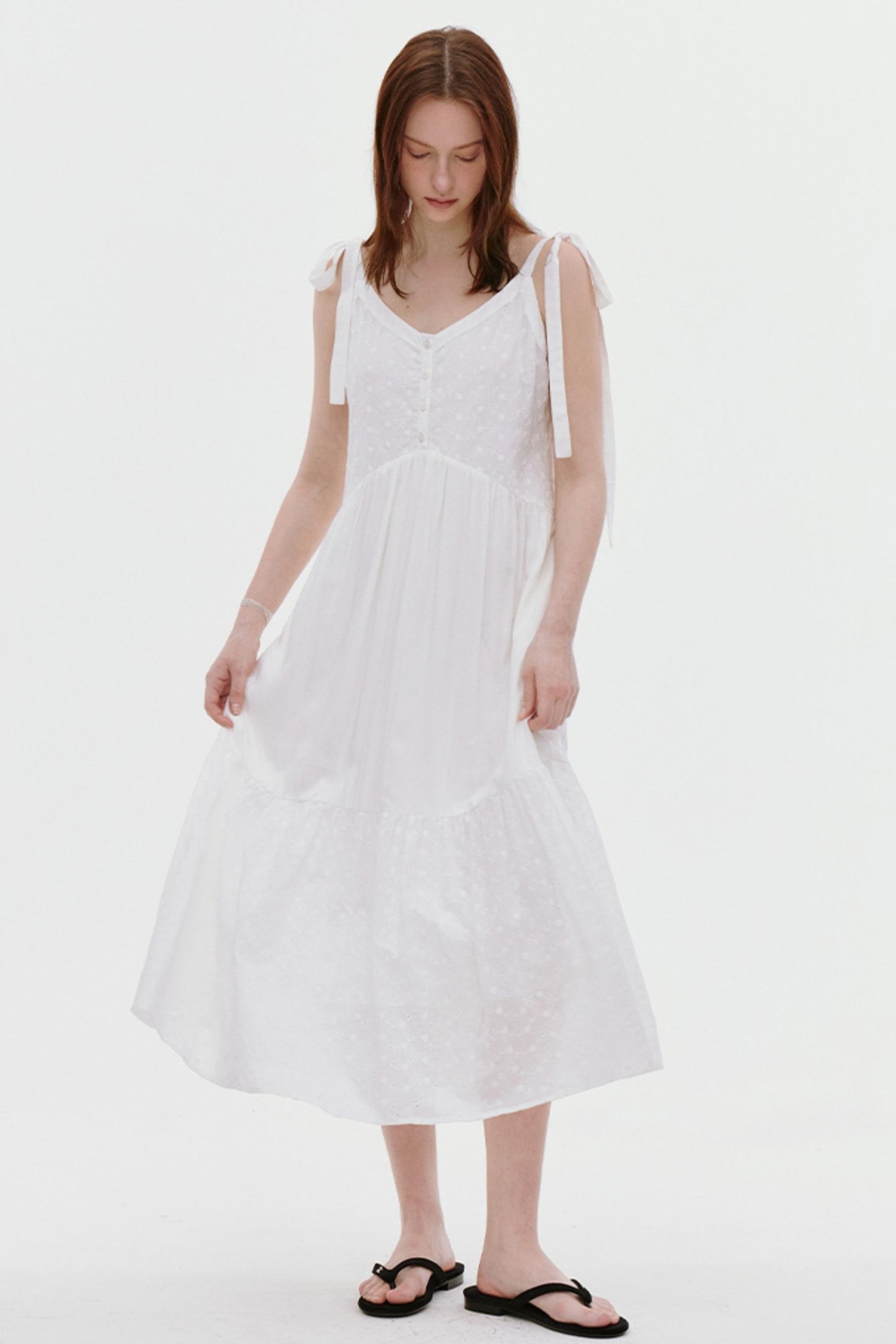 Elegant Summer Tie Dress