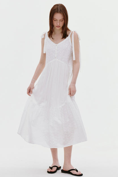 Elegant Summer Tie Dress