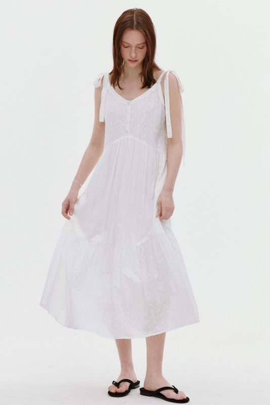 Elegant Summer Tie Dress