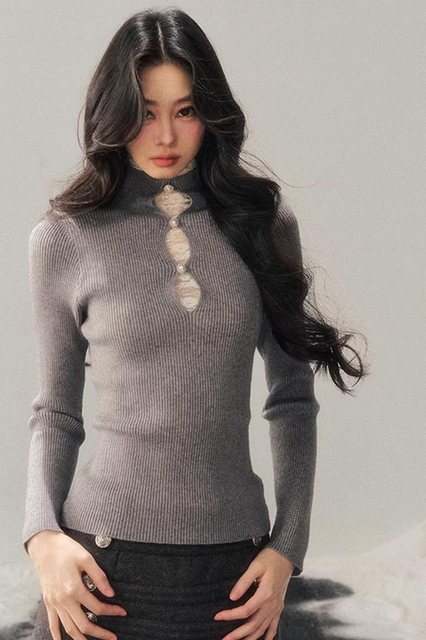 Lace Dream Knitted Top