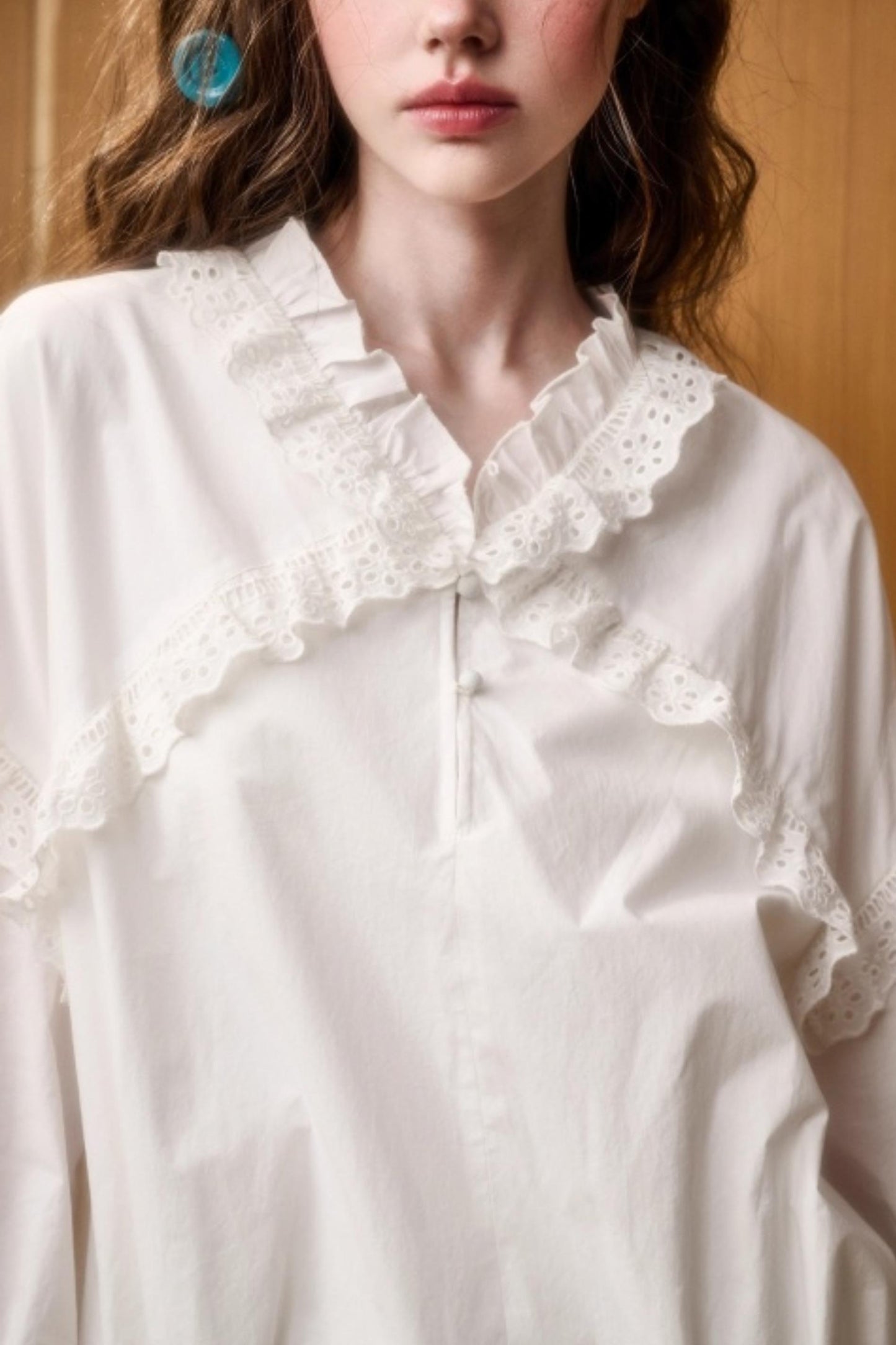 Organic Cotton Lace Dress