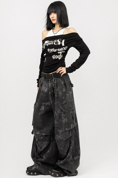 Slim Spice Girl Long Sleeve Top