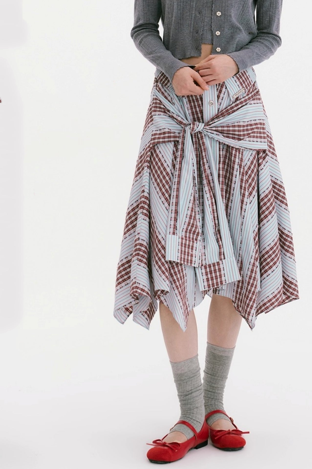 Late Summer Rhapsody Strap Skirt