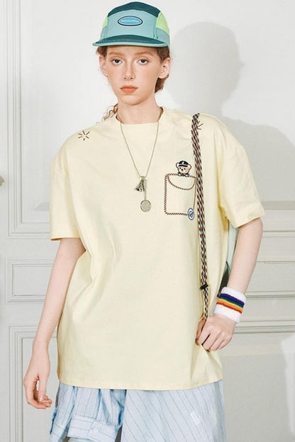 Beetle Embroidered Tee