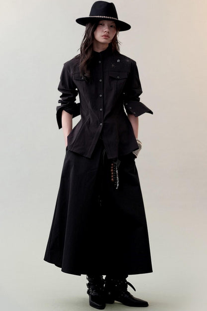 Star Feather Slim-Fit Shirt