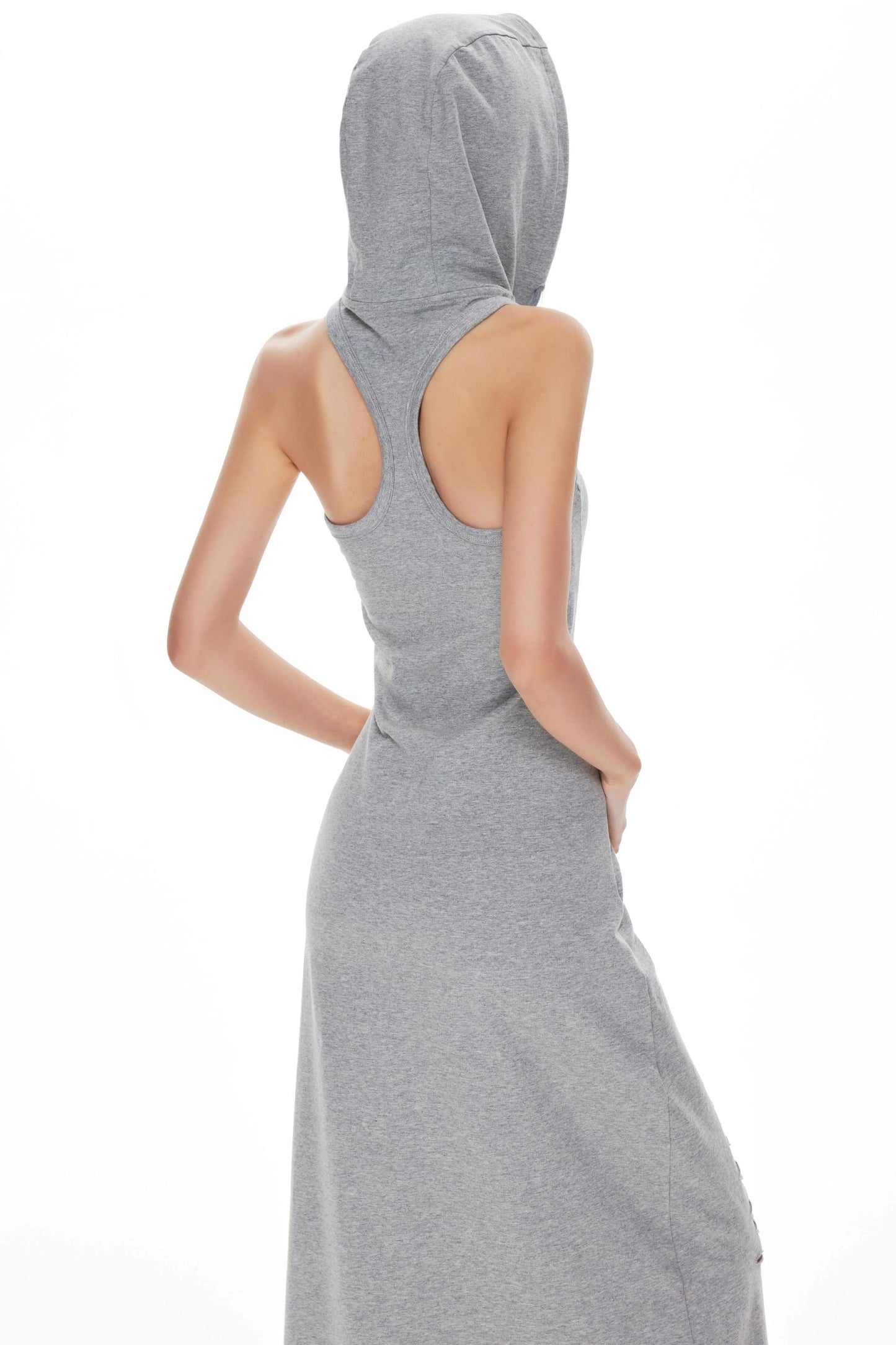 Knitted Hooded Dress