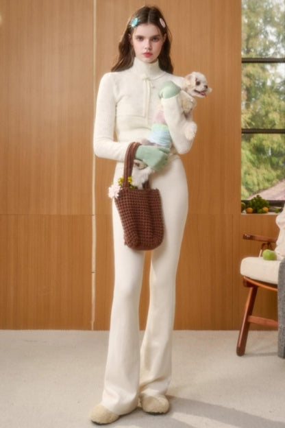 Milky Way Wool Slimming Sweater