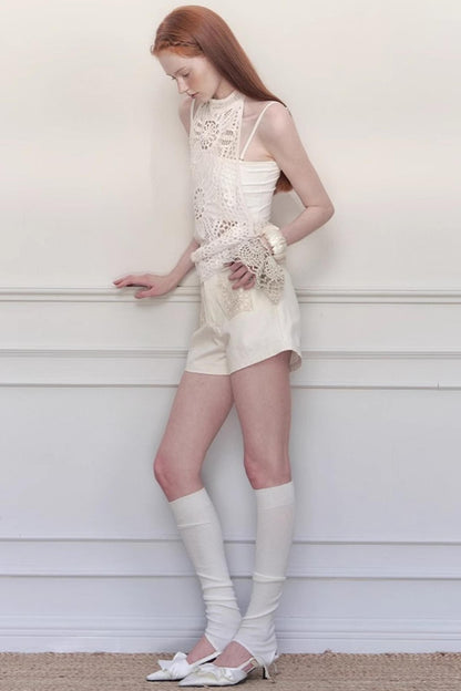 Hollow Knit Tank Top