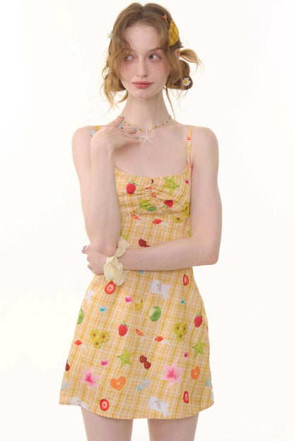 Retro Halter Dress