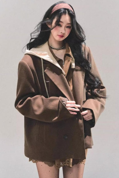 Cowhide Velvet Winter Dress