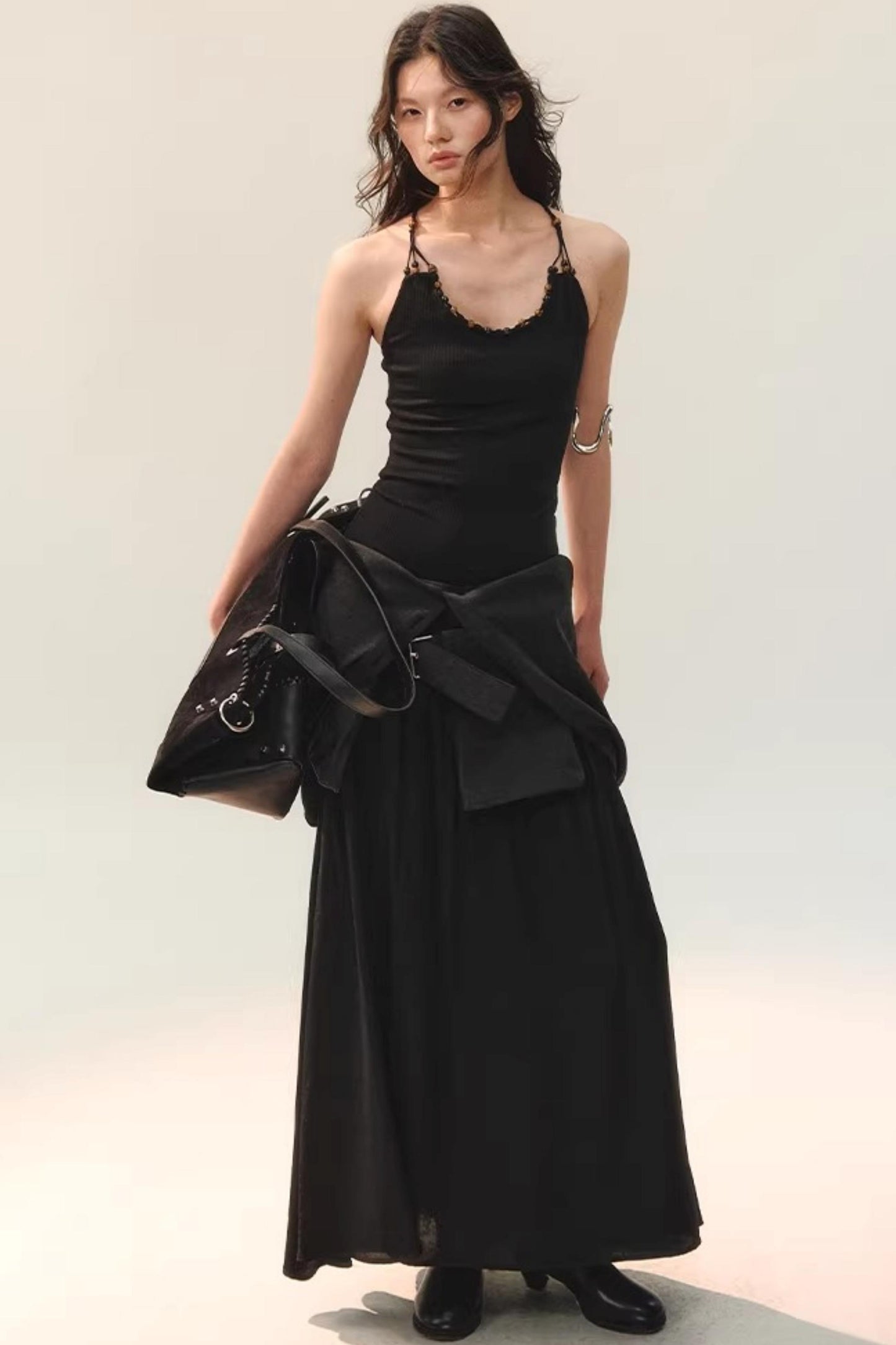 Ink Tone Rhythm Dress