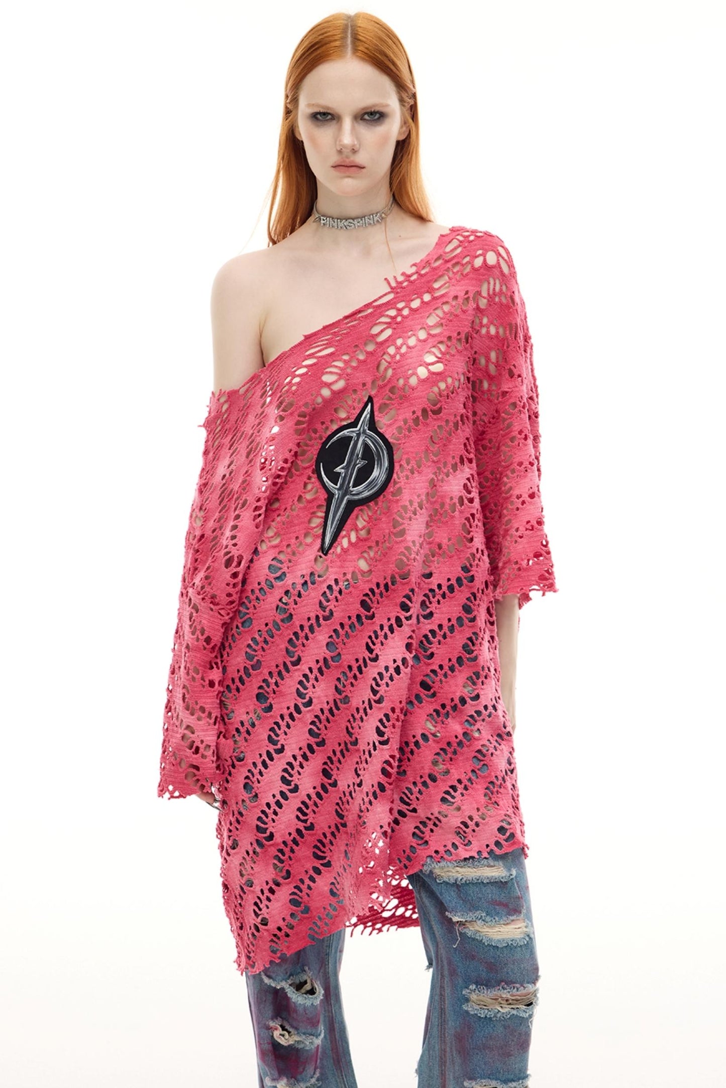 Moon Patch Hole T-Shirt