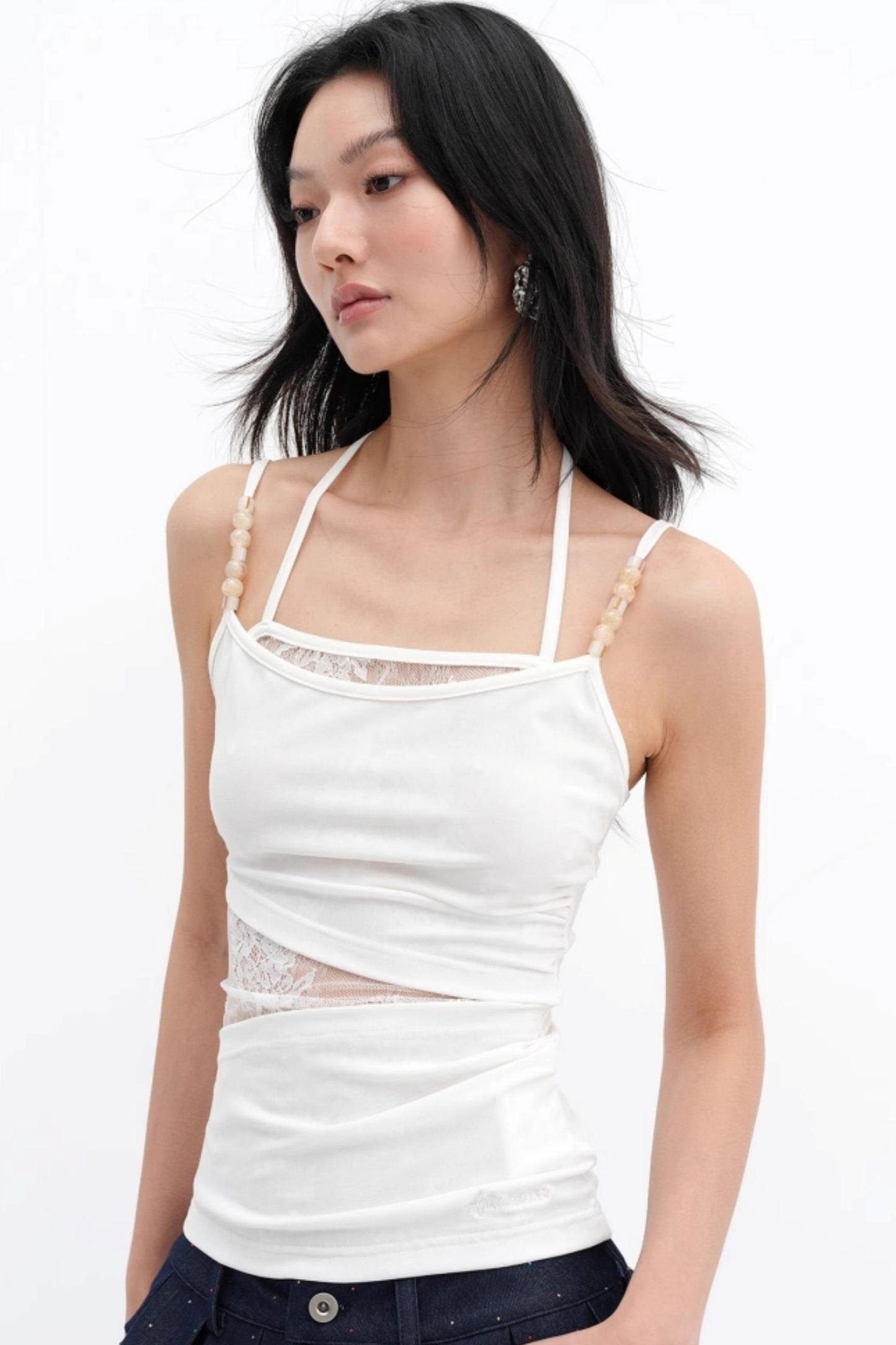Asymmetric Bead Camisole