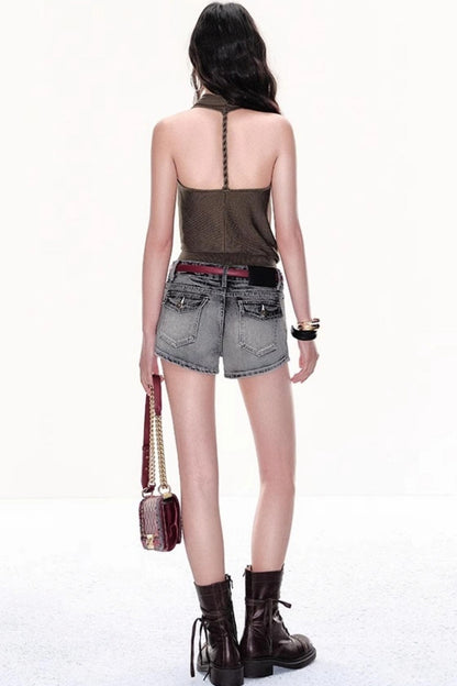 Rope Backless Top