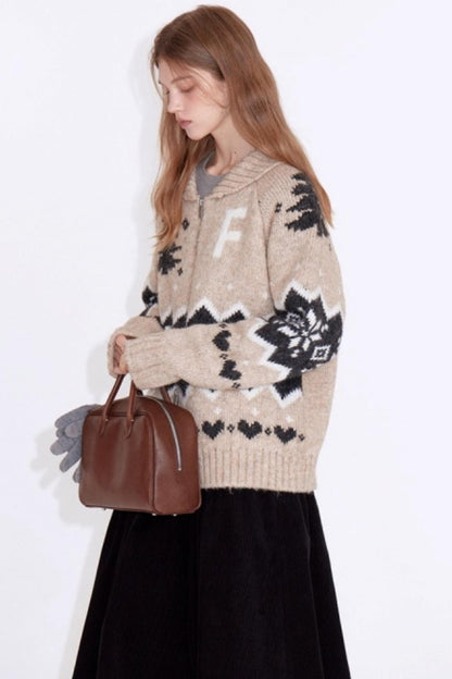 Heavy-Duty Fair Isle Sweater