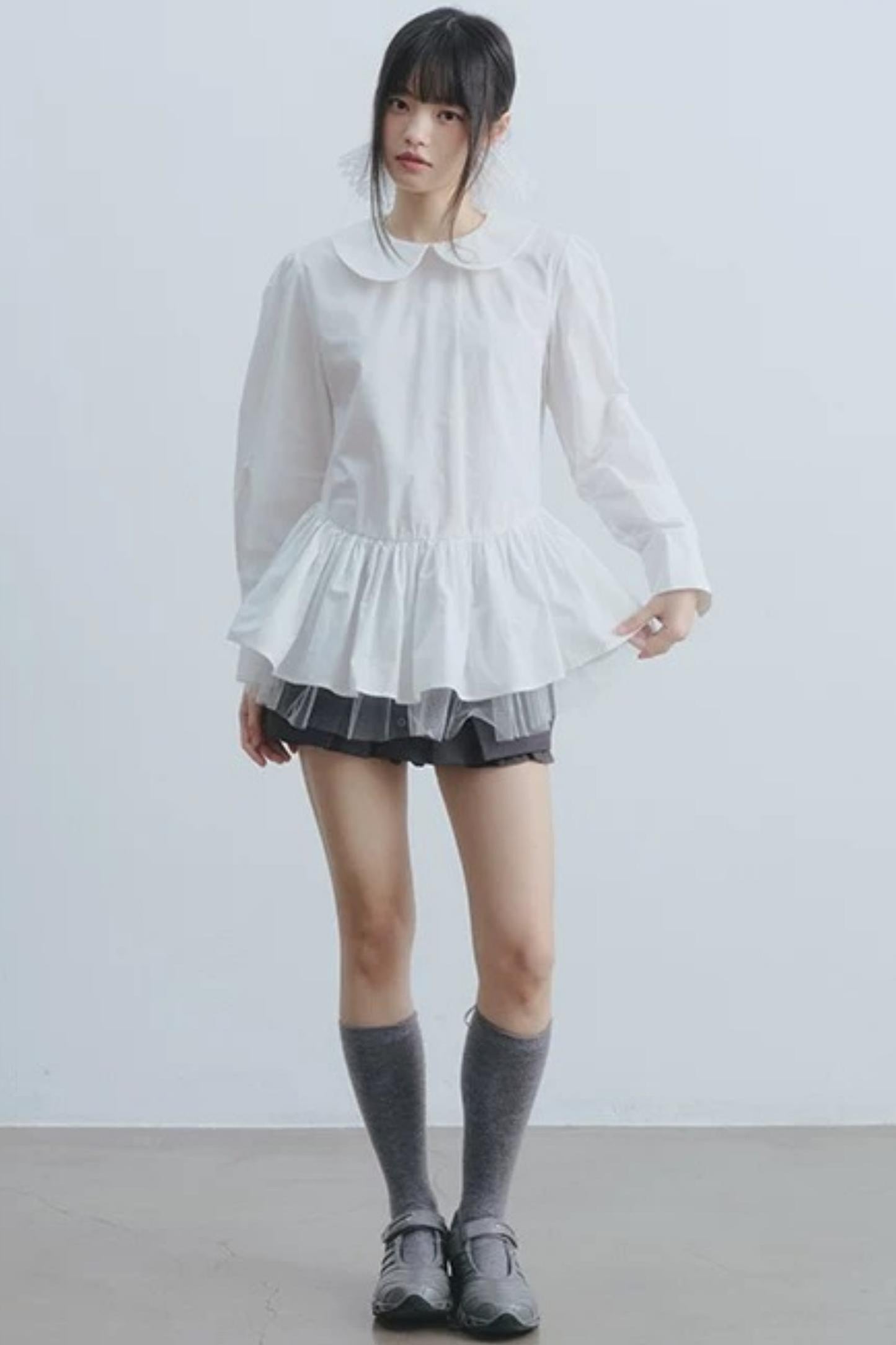 Cloudside Doll Collar Shirt