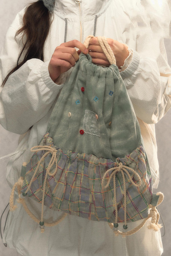 Lässiger Canvas-Schüler-Rucksack 