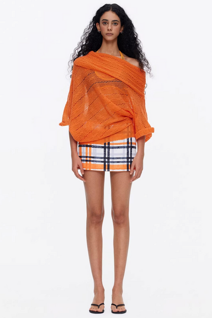 Plaid Retro Short Skirt