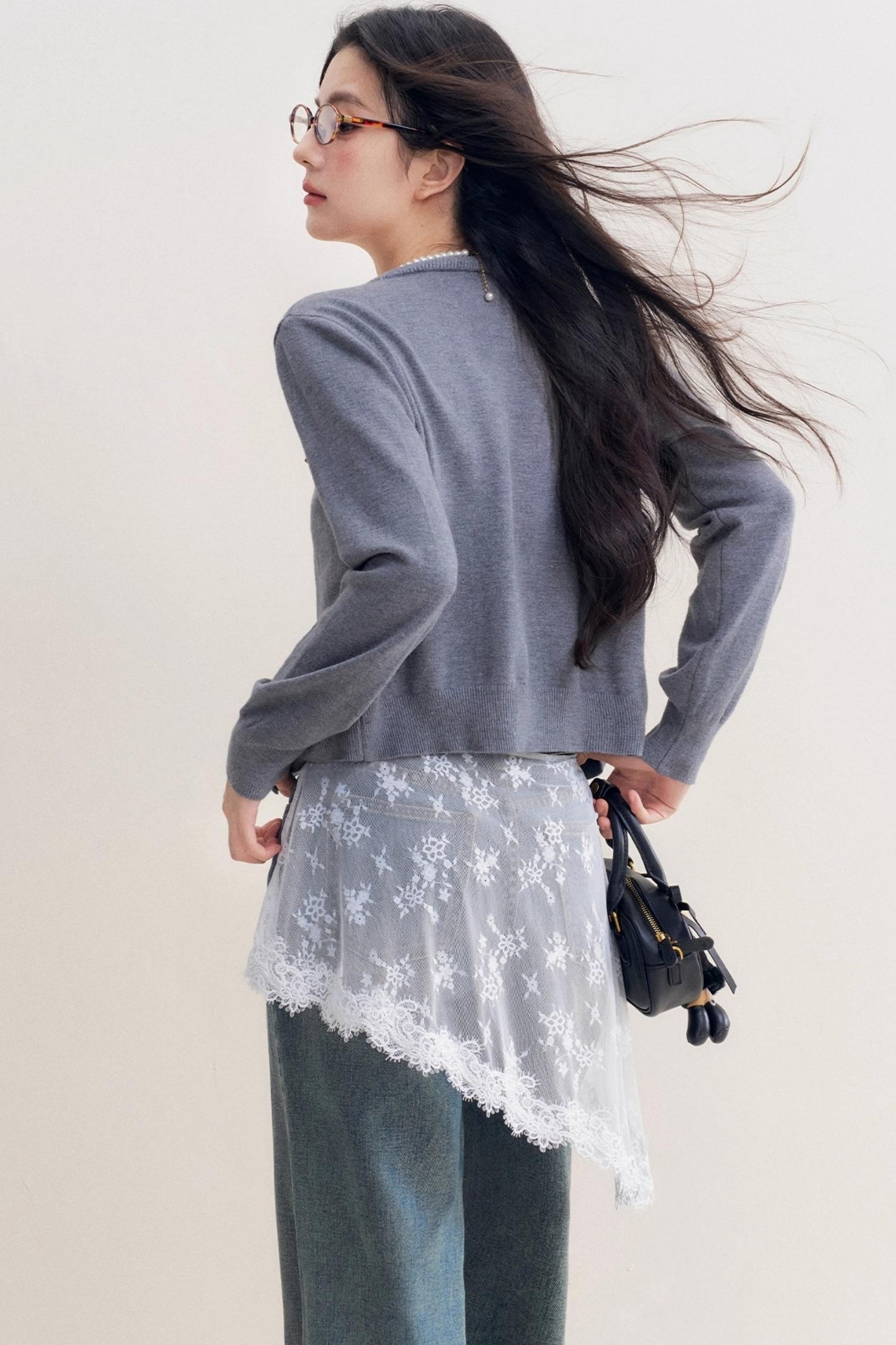 Lazy Cat Leg Jeans Set-Up