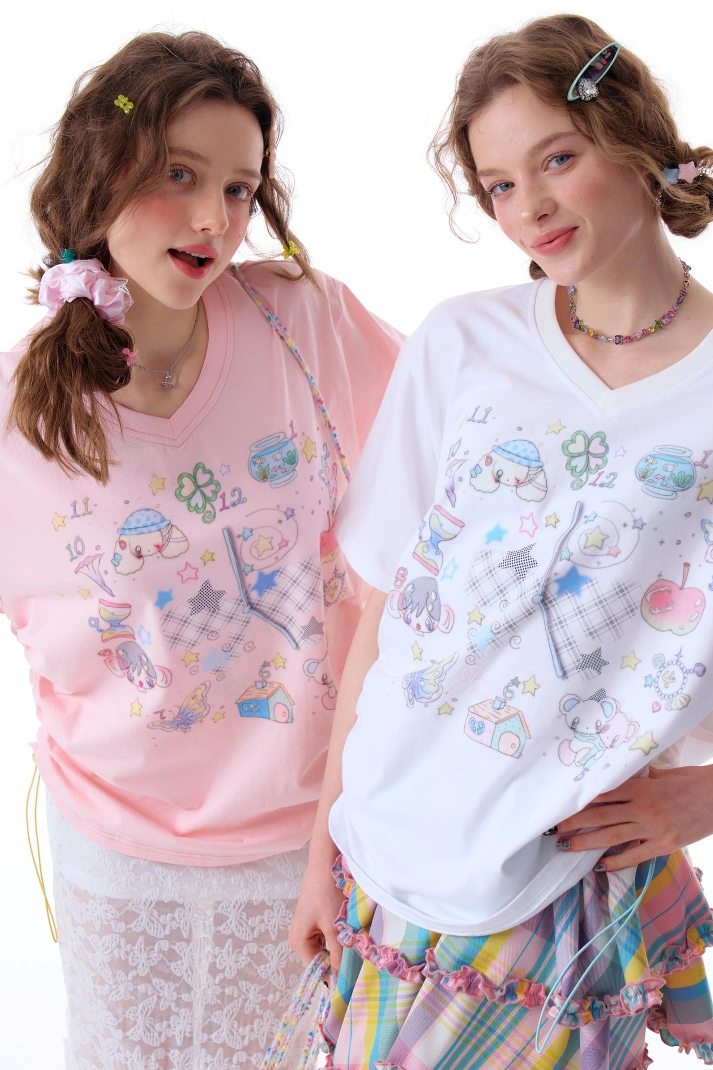 Loose Fit Art Print T-Shirt