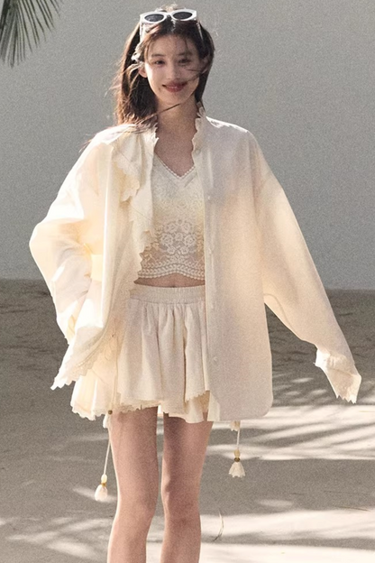 Vine Lace Camisole Vest