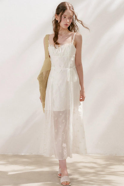 Lyocell Lace Embroidery Dress