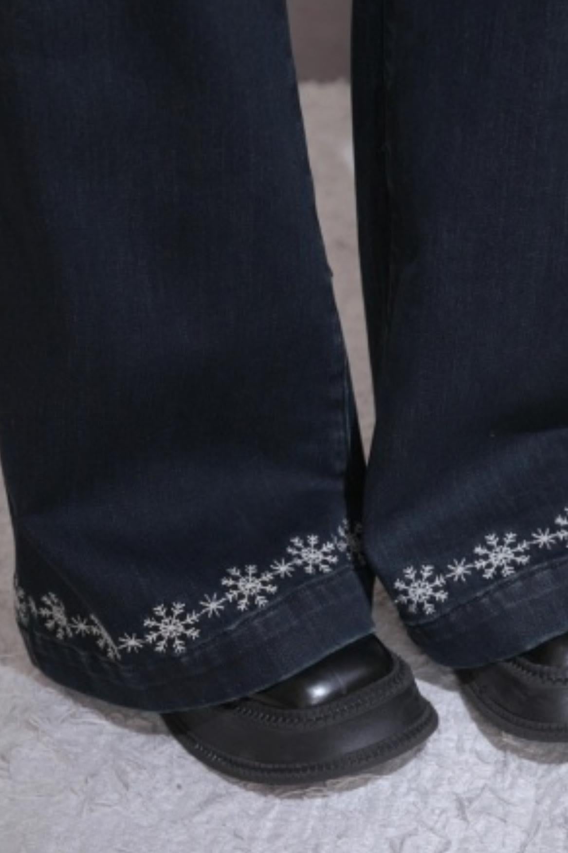 Midnight Blue Stretch Pants