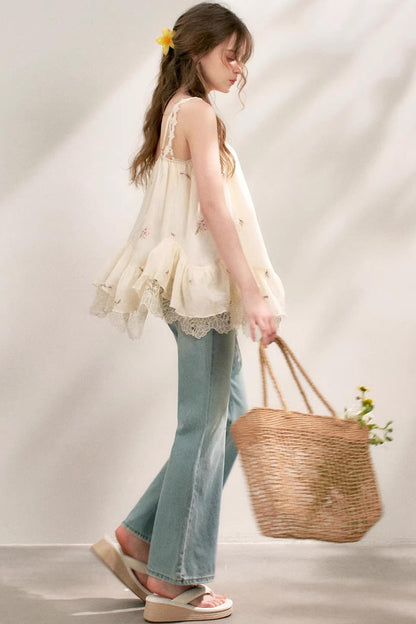 Silk Summer Camisole Set-Up