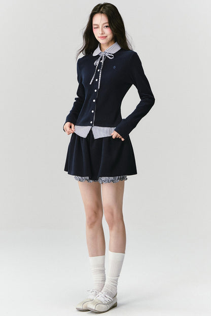 Korean High School Style Two-Piece Set-Up