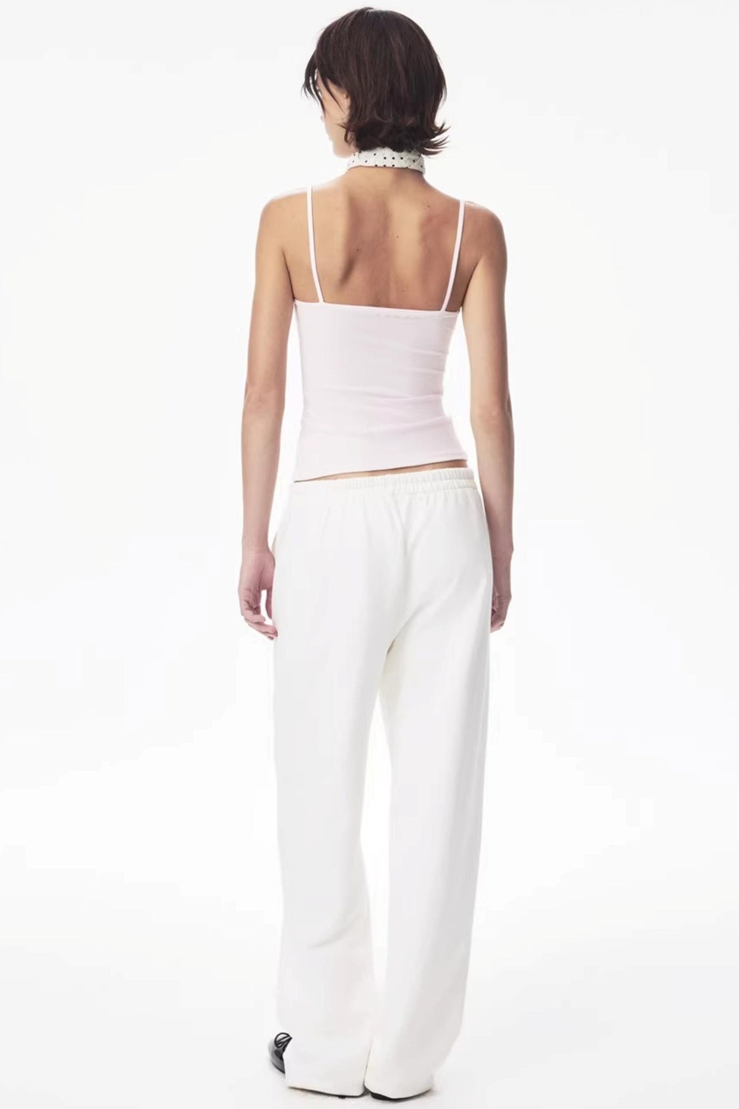 Color-Blocked Carrot Pants