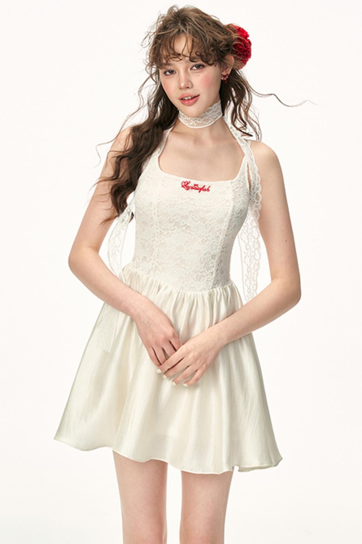 Flutter Halter Dress