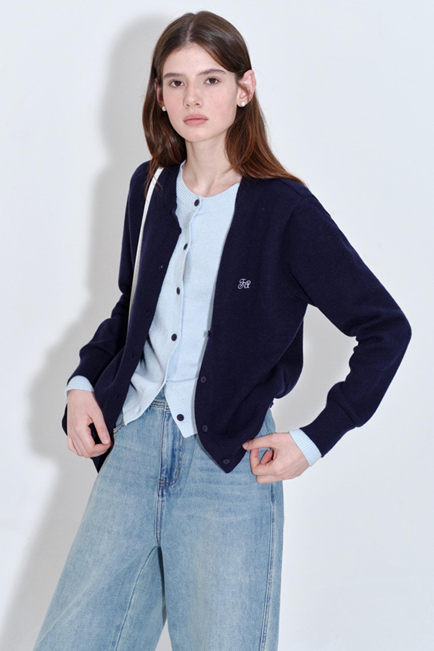 Sweet Layered Fake Two Piece Knitted Top